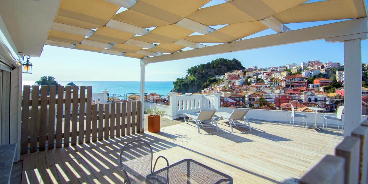 San Nectarios Hotel Parga Luaran gambar